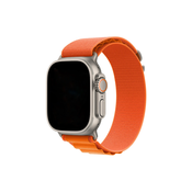 FixPremium - Alpine Loop pašček za Apple Watch (38, 40 in 41mm), oranžen