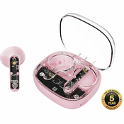 Slušalice Streetz TWS-T150, bežične, bluetooth, mikrofon, in-ear, roze 7333048060723