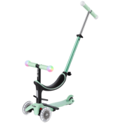 Djecji romobil 4 u 1 Micro - Mini2Grow Deluxe Magic LED, Mint