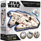Trefl Wood Craft Origin Puzzle Star Wars: Millennium Falcon 160 kosov