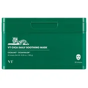 VT Cosmetics Cica dnevne pomirjujoče maske za obraz, 30 kosov