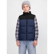 Jack & Jones Junior Brezrokavnik JJRAZE mornarska/črna