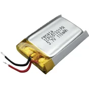 Renata LiPo-akumulator Renata ICP651321PA\, 3\, 7 V\, 120 mAh\, ICP071323\, (D x Š x V) 23 x 13 x 6\, 6 mm 100696, (20439384)