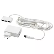 ANSLUTA LED konektor i kabl, bela, 19 W