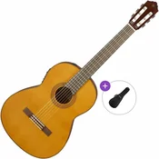 Yamaha CGX122MS Basic SET 4/4 Natural Klasična kitara z elektroniko