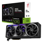 ASUS graficka kartica ROG Astral NVIDIA GeForce RTX 5080 16 GB GDDR7 (RTX5080-O16G-GAMING)