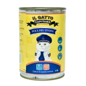 IL GATTO CAPITANO Hrana za macke, Živina, 415g