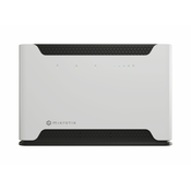 Mikrotik D53G-5HacD2HnD-TC&FG621-EA wireless router Gigabit Ethernet Dual-band (2.4 GHz/5 GHz) 4G Black, Grey