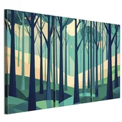 shumee Slika na italijanskem platnu 90 x 60 cm triptih - moderni slog - narava Slika na italijanskem platnu 120 x 80 cm triptih - moderni slog - narava
