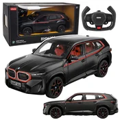slomart RASTAR RC avto BMW XM, črn, 1:14
