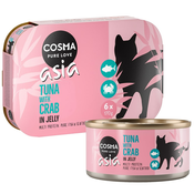 Cosma Asia v želatini 6x170 g - Piščanec s piščančjimi jetri