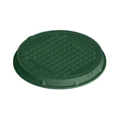 OKROGEL POKROV IN OKVIR fi 60cm A15, POLIMER, ZELEN | Topdom