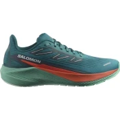 Čevlji Salomon AERO BLAZE 2, globoko lake/češnjev paradižnik/električno zeleni (UK 9)