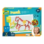 LENA: Mozaik Prozirni kreativni set sa cavlicima 10mm 200kom