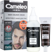 Delia Cosmetics Cameleo Men boja za kosu nijansa 1.0 Black 30 ml