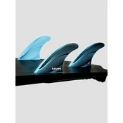 Futures Fins Thruster R4 Legacy Rake S Fin Set blue