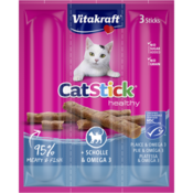 VITAKRAFT Poslastica za macke riba list i omega 3 18g 3/1