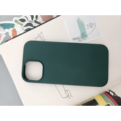Ovitek Flex za Apple iPhone 15, Teracell, tamno zelena