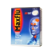 PLIVA kombinirani lijek Maxflu, 20 šumecih tableta s okusom limuna