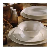26-delni jedilni servis, bel porcelan