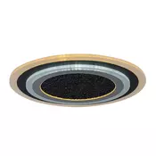 Rabalux 71316 - LED zatemnjeno stropno svetilo TANELI 56W/230V 3000/4000/6000K črno + daljinski upravljalnik
