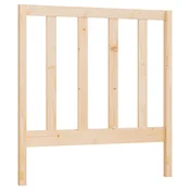 Vidaxl Posteljno vzglavje 95x4x100 cm trdna borovina