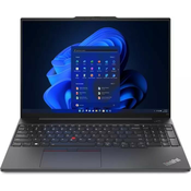 LENOVO ThinkPad E16 G1 Intel Core i5-1335U 40,64cm 16Zoll WUXGA 8GB 256GB SSD UMA W11P No WWAN Black