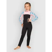 Roxy 3/2 Prologue Tny Bz Flck Kids Wetsuit crystal teal sol flower