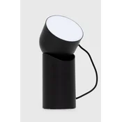 Lexon orbe Prenosna LED lampa sa pokretnom glavom, crna ( LH88N )