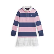 Polo Ralph Lauren Obleka temno modra/roza/bela