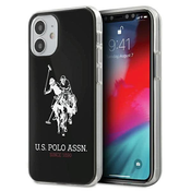 US Polo USHCP12STPUHRBK iPhone 12 mini 5,4 black Shiny Big Logo (USP000052)
