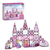 Magnetni gradbeni Princes 58ks - Magnetic Tiles