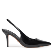 Čevlji s peto NINE WEST SX005-01 Črna