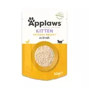 Applaws Natural Kitten u temeljcu 12 x 50 g - Pileca prsa