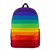 shumee Mavrični šolski nahrbtnik Mavrična torba LGBT Pride velika XL
