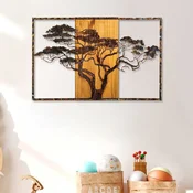 Aberto Design Zidna dekoracija Acacia Tree - 388-A, 90x58x3 cm, Smede boje