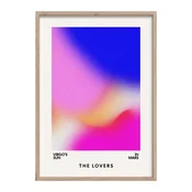 Tiskana slika z okvirjem 50x70 cm Love Flow – Styler