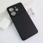 Maska Carbon Defender za Xiaomi Redmi Note 14 4G (EU) (China Edition 163.25*76.55*8,16 mm) crna