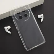 Maska Skin Silikon with pluggy za Honor Magic 7 Lite/ X9c 5G transparent
