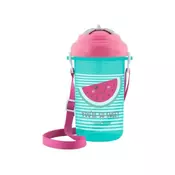 Canpol baby sportska solja sa slamcicom so cool - 400ml - pink ( 4/102_pin )