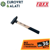 Bravarski cekic Premium Plus 200g sa drvenom drškom Raxx