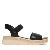 Skechers Sandali Bobs Sun Ray 114415/BLK Črna