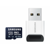 SAMSUNG PRO Ultimate microSD 128GB CR, MB-MY128SB/WW