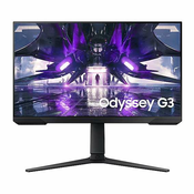 SAMSUNG gaming monitor Premium OdysseyG3 60,5 cm (23,8) S24AG322NU 1920x1080 165Hz