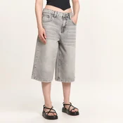 Cropp - Teksas šorts sa printom - light grey