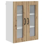 Vidaxl Plošča za pomivalni stroj Kalmar Umetni hrast 60 x 31 x 80 cm