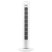 Floria Stubni ventilator, 45V, 74 cm, ±90° - ZLN3833, bela