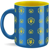 FS Holding Ltd Skodelica World of Warcraft: Alliance (vzorec), 11 OZ (330 ml) z darilno embalažo, (5000099338)