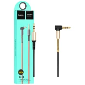 hoco. Audio kabl 3.5 mm, dužina 1.0 metar, crna - UPA02 Spring Audio AUX  BK