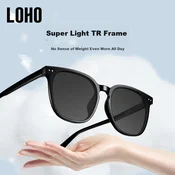 Loho Unisex naocare za sunce, Crne